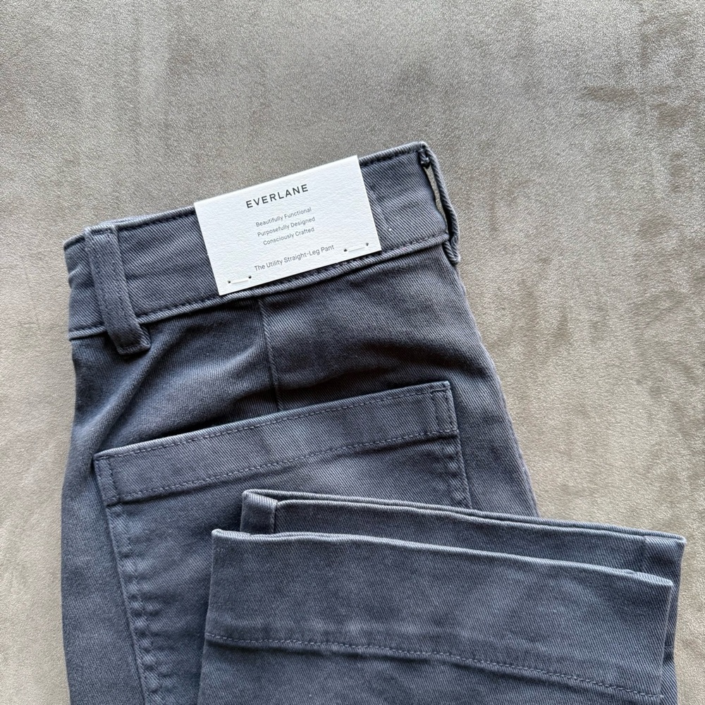 NWT Everlane Utility Straight-Leg Pant